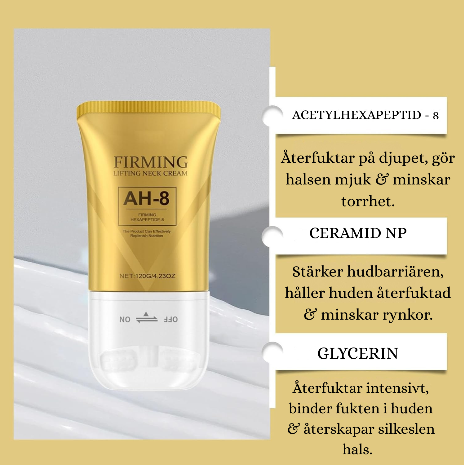 AH-8 Firming Neck Cream
