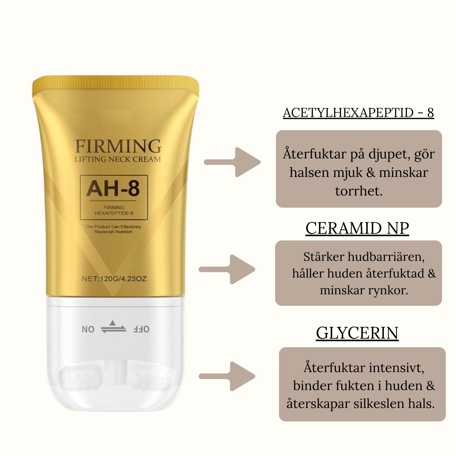 AH-8 Firming Neck Cream