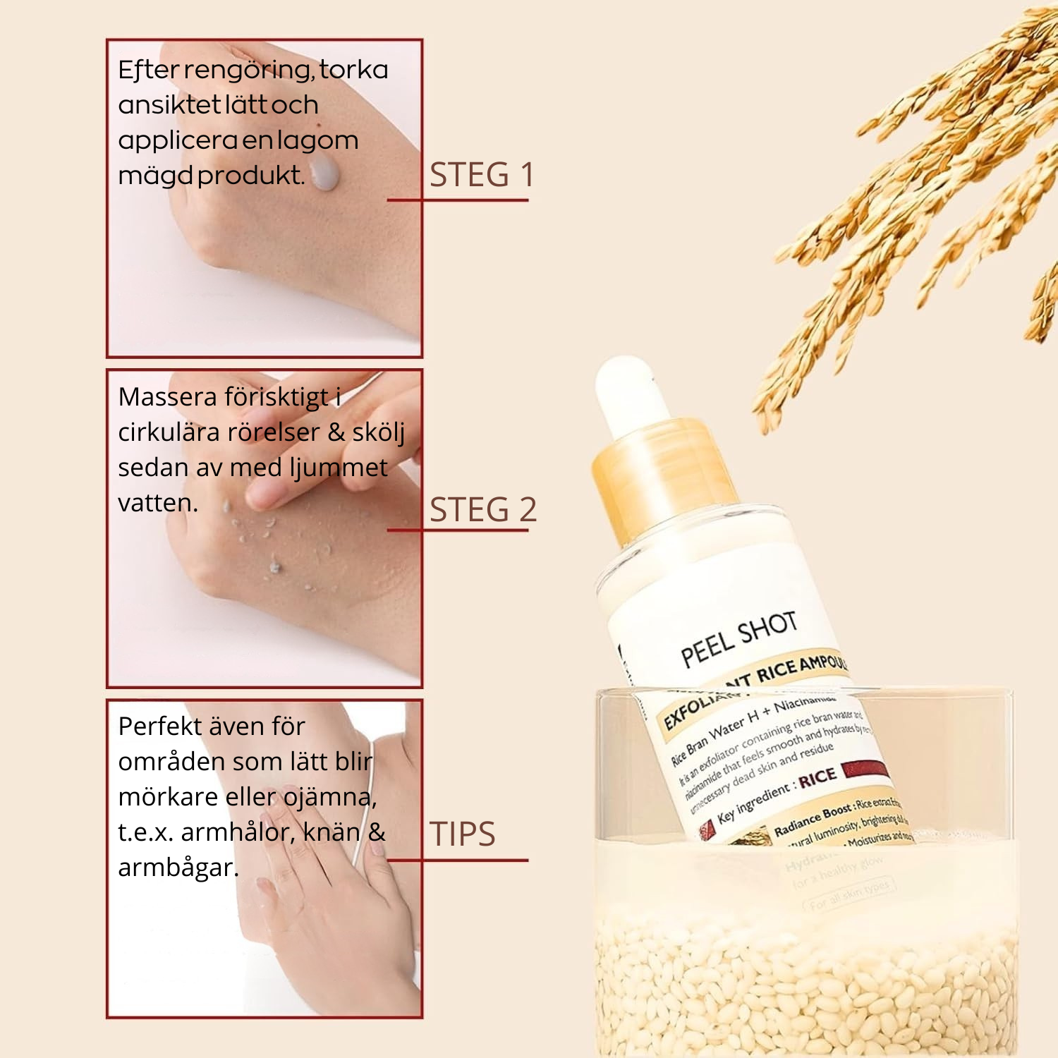 PEEL SHOT GLOW RICE AMPOULE DUO
